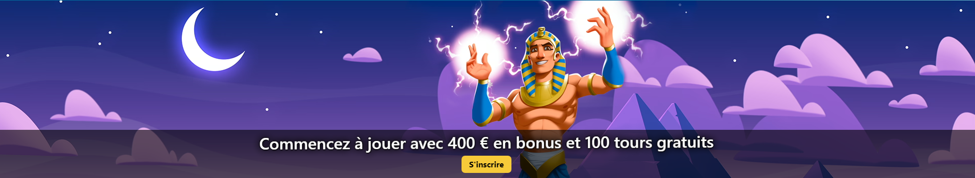 Démarrez votre aventure avec 2 000 € de bonus et 200 tours gratuits sur Amon Casino