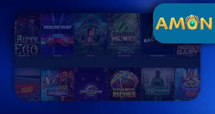 Large choix de jeux au casino Amon