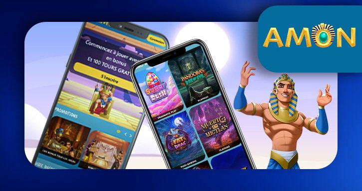 Appli mobile Amon Casino